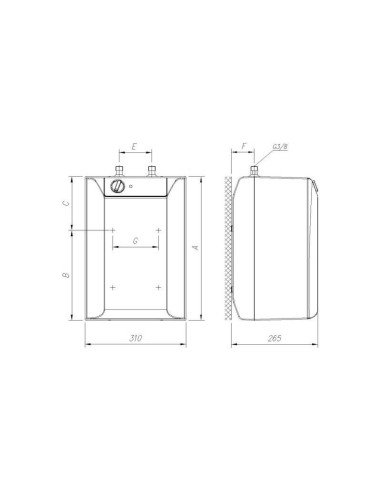Bojler Gorenje TEG10U NT - podpultni 