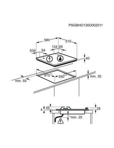 Ploča Electrolux EGE6172NOK