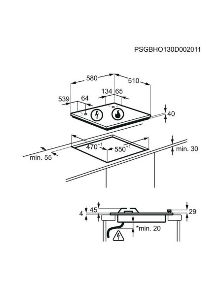 Ploča Electrolux EGE6172NOK