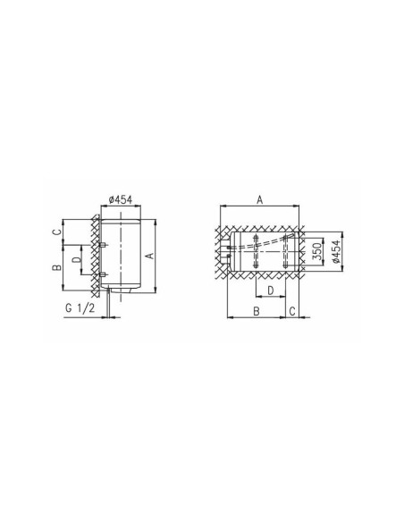 Bojler Gorenje GBFU80SIM - okomito ili horizontalno postavljanje