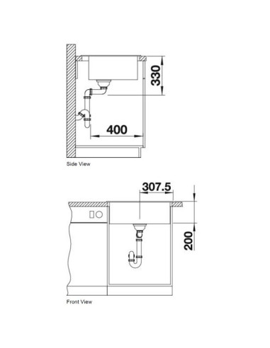 Sudoper BLANCO NAYA 6 - Silgranit
