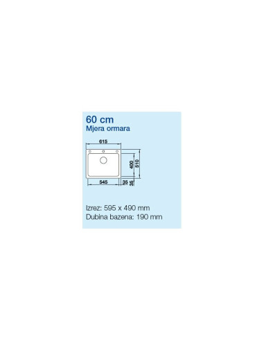 Sudoper BLANCO NAYA 6 - Silgranit