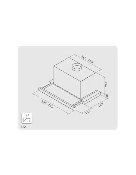 Napa Elica ELITE 26 IX/A/60 PRF0038809B
