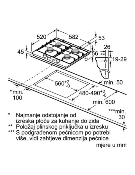 Ploča Bosch PCP6A6B90