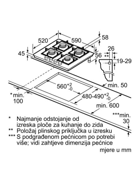Ploča Bosch PPP6A2M90
