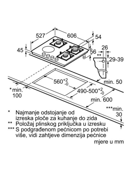 Ploča Bosch PSY6A6B20