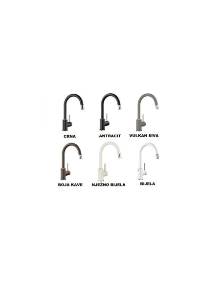 Slavina Blanco Mida-S VT SILGRANIT™-Look  Slavina Blanco Mida-S VT SILGRANIT™-Look