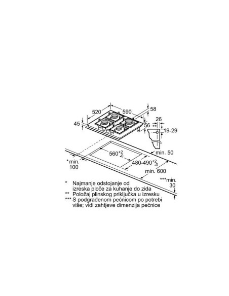 Ploča Bosch PPP6A6M90