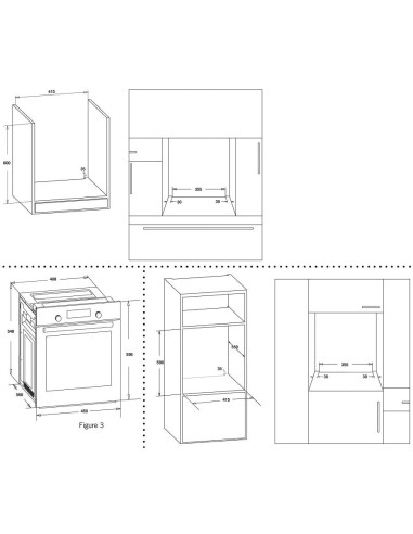 Pećnica Končar UPO60NI 45cm širine