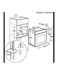 Pećnica AEG BEE431310M 2