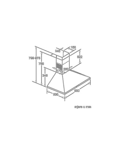 Napa Bosch DWP94BC50 365m3/h
