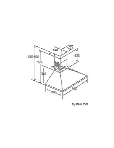 Napa Bosch DWP94BC50 365m3/h