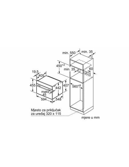 Pećnica Bosch CSG656RB7 - parna