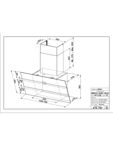 Napa Faber Steelmax EV8 LED BK/X A80