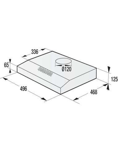 Napa Gorenje WHU529ES/S (194m3/h)