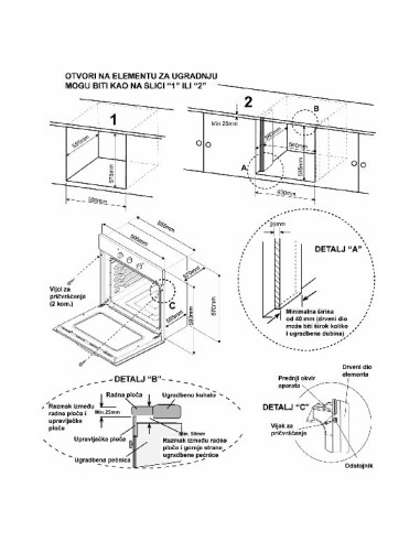 Pećnica Končar UPV659TV