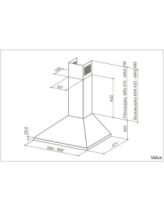 Napa Faber Value SL X A60 (370m3/h) 2