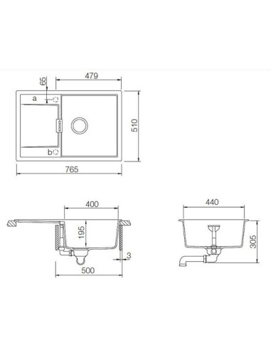 Sudoper Schock MONO D-100 