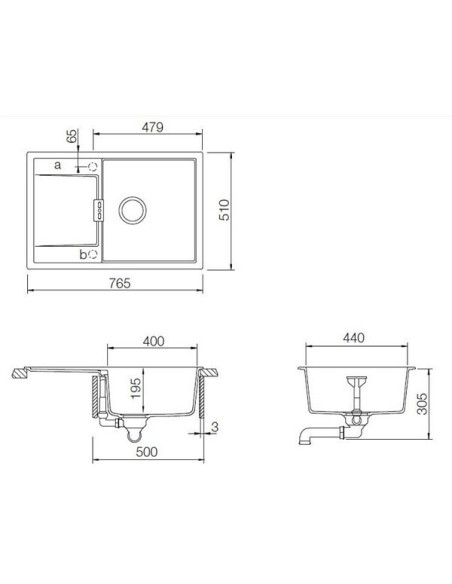 Sudoper Schock MONO D-100 