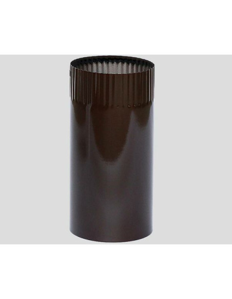 Cijev dimovodna emajlirana 120/250mm smeđa