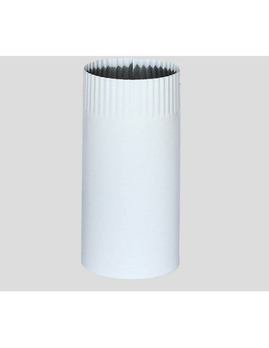 Cijev dimovodna emajlirana 120/250mm bijela