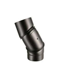 Koljeno dimovodno čelično 150mm/90o okretno s otvorom 30001417