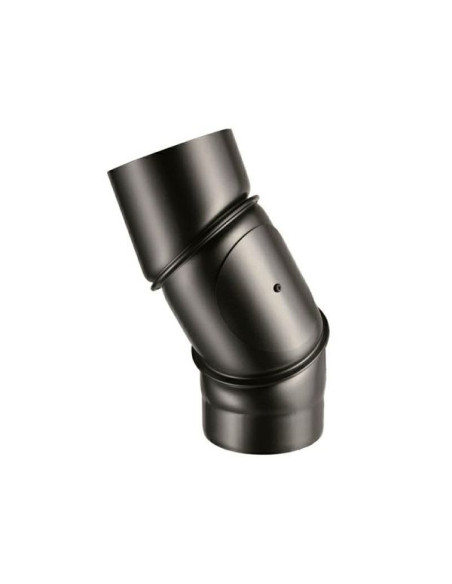 Koljeno dimovodno čelično 150mm/90o okretno s otvorom 30001417