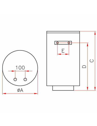 Bojler Končar EGV80C2RD