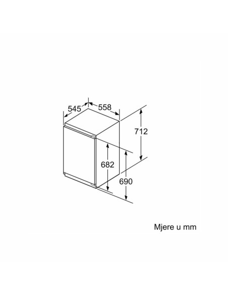 Ugradbeni zamrzivač Bosch GIV11AFE0