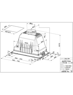 Napa Faber Inka Plus HC X A52 (580m3/h) 305.0602.047 2