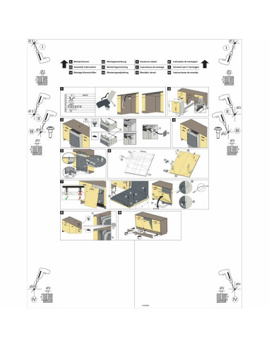 Ugradbena perilica posuđa Končar PP45I.AL6N
