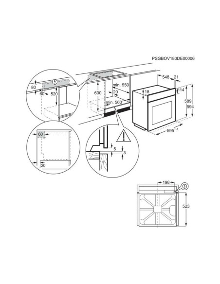 Pećnica Electrolux EOE8P39WV