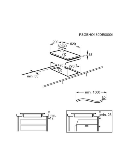 Ploča Electrolux LHR3233CK