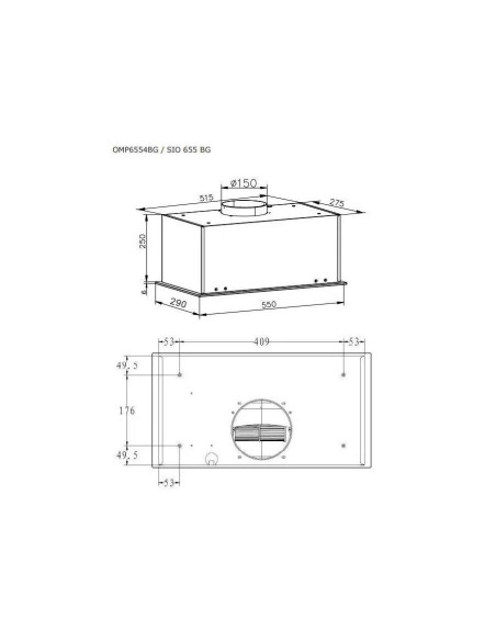 Napa Amica OMP6554BG