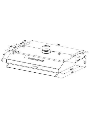 Napa Faber 2740 PB SRM XA60 300.0557.569