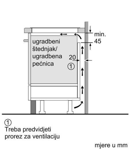 Ploča Bosch PUG611AA5D