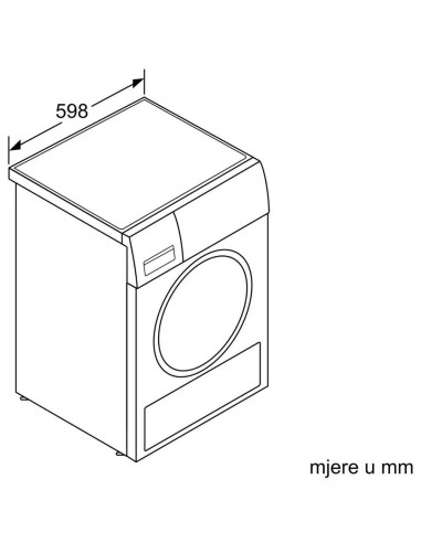 Sušilica rublja Bosch WQG233D1BY