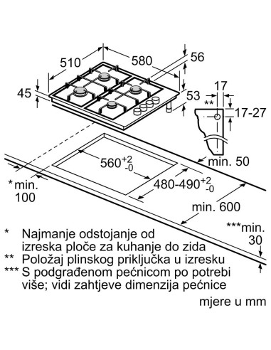 Ploča Bosch PBY6C5B62O