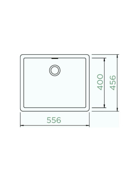 Sudoper Schock Greenwich N-100L/U magma