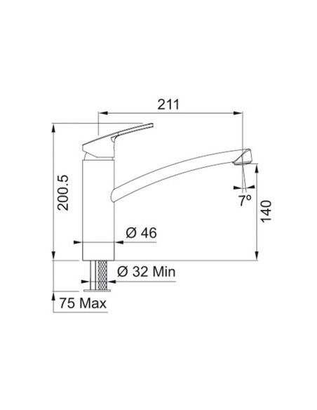 Slavina Franke Smart krom 115.0391.460