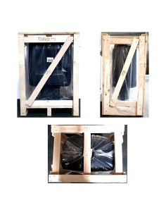 Kamin Plamen Roberto crni 2