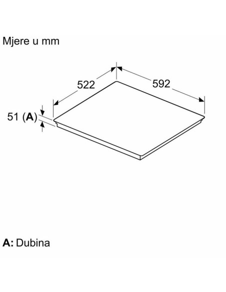 Ploča Bosch PVS61RHB1E H2H