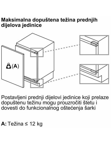 Podpultni hladnjak Bosch KUR21VFE0