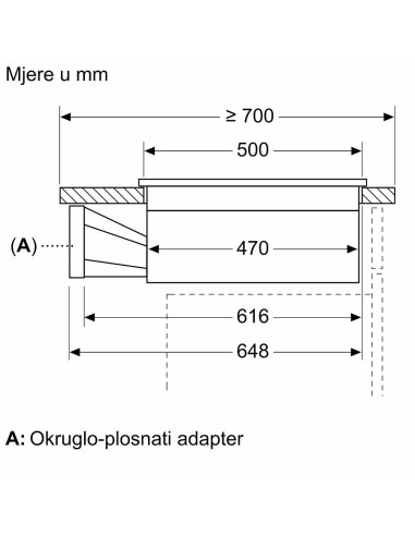 Ploča s napom Bosch PVS611B16E