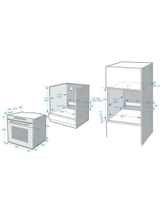 Pećnica s mikrovalnom Končar UPM7213TM 2