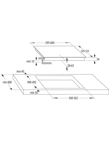 Ploča Gorenje GI6401BC