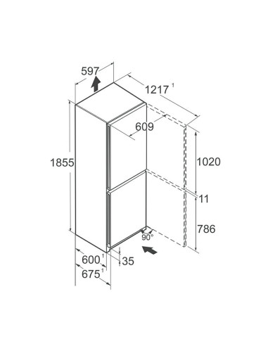 Hladnjak Liebherr CNsfd5203 Pure Line + SteelFinish