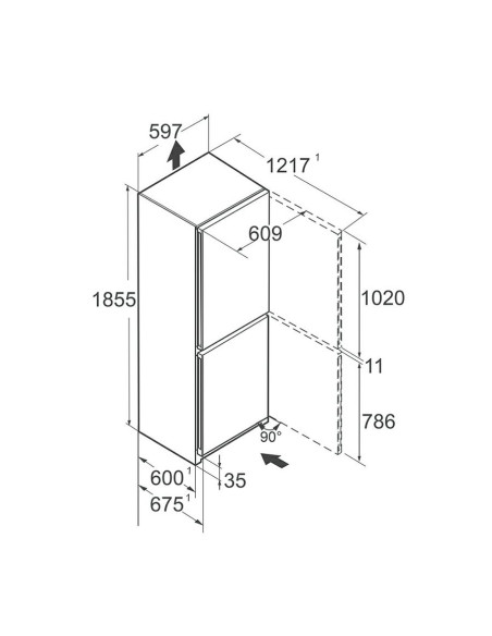 Hladnjak Liebherr CNsfd5203 Pure Line + SteelFinish