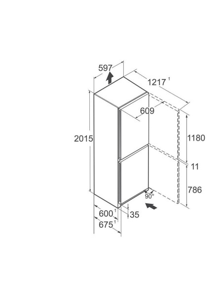 Hladnjak Liebherr CNsfd5703 PureLine + SteelFinish