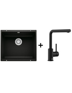 Set Blanco Rotan 500-U crni + Mila VT mat crna